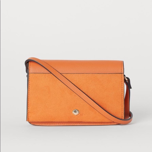 H&M Handbags - H&M | Small orange shoulder bag